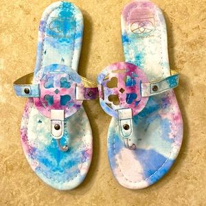 Never Worn Tie Dye Sandals